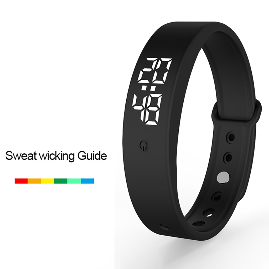 Đồng Hồ Điện Tử Chống Thấm Nước Có Đèn Led