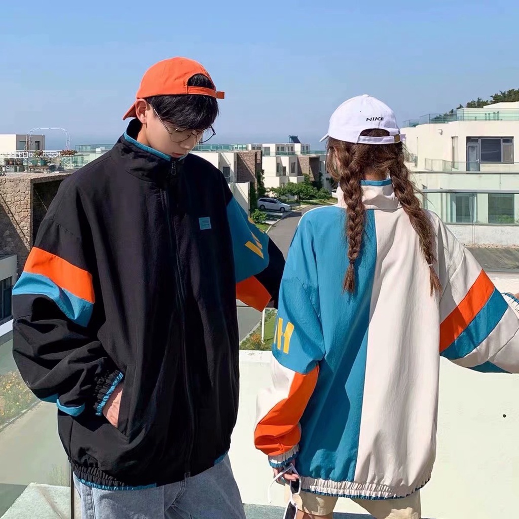 Áo Khoác Bomber Thời Trang Hàn Quốc Cho Cặp Đôi áo khoác nam đẹp áo khoác nam nữ unisex áo khoác gió 2 lớp