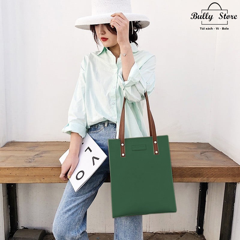 [Mã WAMT2405 giảm 10K đơn 0K] Túi tote da đựng vừa sách A4 | BigBuy360 - bigbuy360.vn