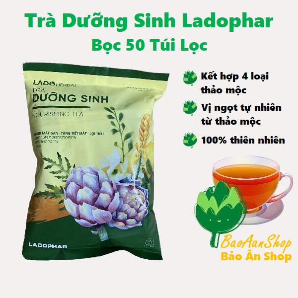 Trà túi lọc Trà Dưỡng Sinh - Túi 50 túi lọc