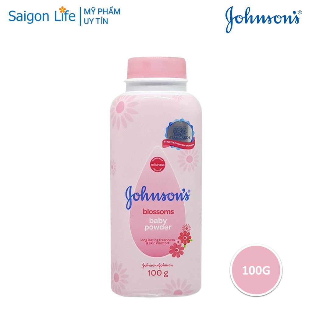 Phấn Rôm Johnson's Baby Hương Hoa Blossom Baby Powder 100g