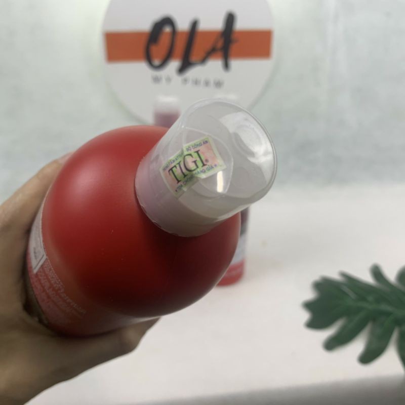 Cặp Dầu Gội Tigi Đỏ Cho Tóc Hư Tổn Cấp Độ 3 750ml Chính Hãng - Mỹ Phẩm Ola