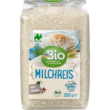 Gạo hữu cơ Bio Milchreis Đức