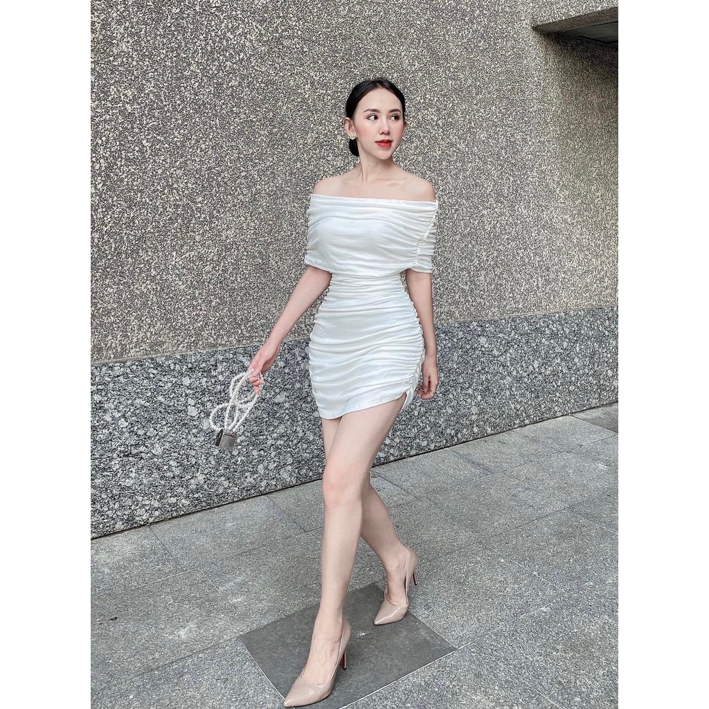 ĐẦM BODY LƯỚI TRỄ VAI L1 QC SHIP HOẢ TỐC