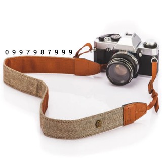 Dây đeo máy ảnh, dây đeo vai vải dù họa tiết tinh tế