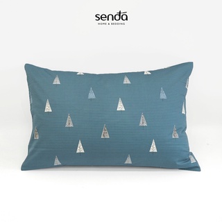 Vỏ gối nằm Cotton thô lụa SEN ĐÁ 50x70 45x65 cm cao cấp họa tiết kẻ hiện đại, bao gối 100% cotton thoáng mát, mềm mại
