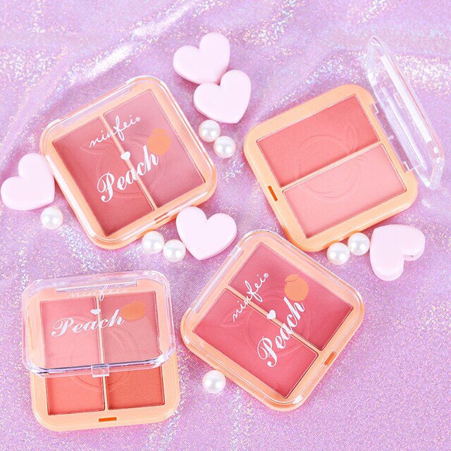 Phấn Má Hồng 2 Ngăn Minfei Peach Hàng Nội Địa Trung - YZ BEAUTY