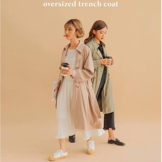 Áo khoác Oversized Trench Coat