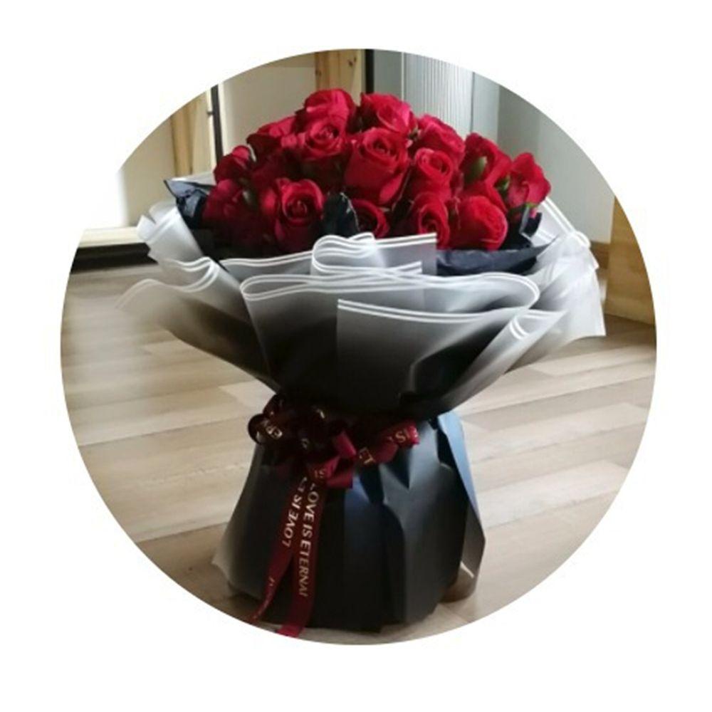 CHOOKEY 20 Tờ Giấy Gói Quà / Tạp Chí Chụp Ảnh Màu Sắc Tuyến Tính