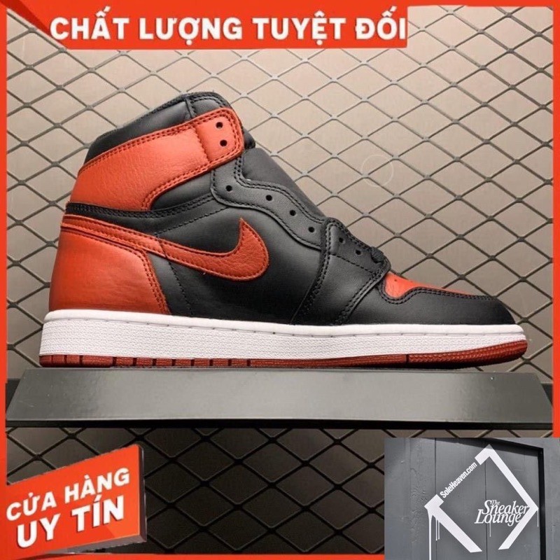 [MIỄN PHÍ SHIP] Giầy Thể Thao AIR JORDAN 1 Đỏ đen Retro Bred thời trang Nam nữ | BigBuy360 - bigbuy360.vn