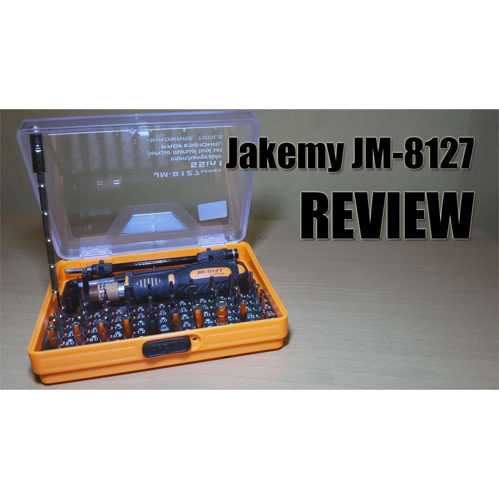 Bộ tua vít đa năng JAKEMY JM-8127 –53 in 1 –CAO CẤP