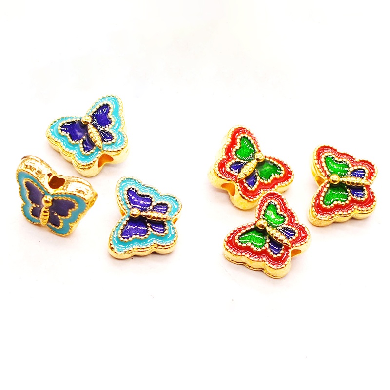 1 phiến đúc họa tiết charm kim loại tráng men nguyên liệu làm trâm làm trang sức cổ trang