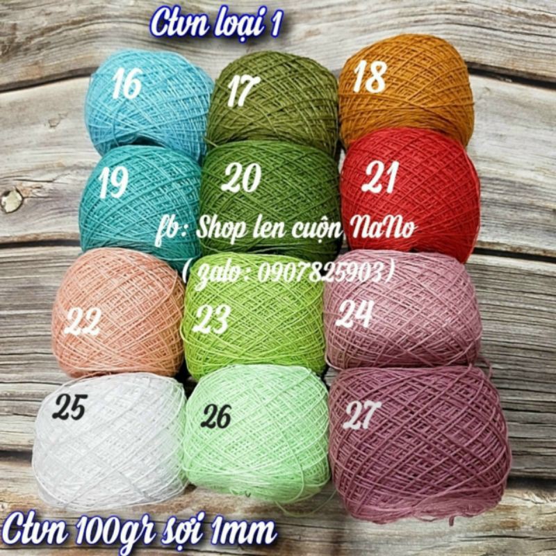 Sợi ctvn 1mm