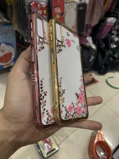 Ốp lưng samsung A7 (2018) hoa hồng