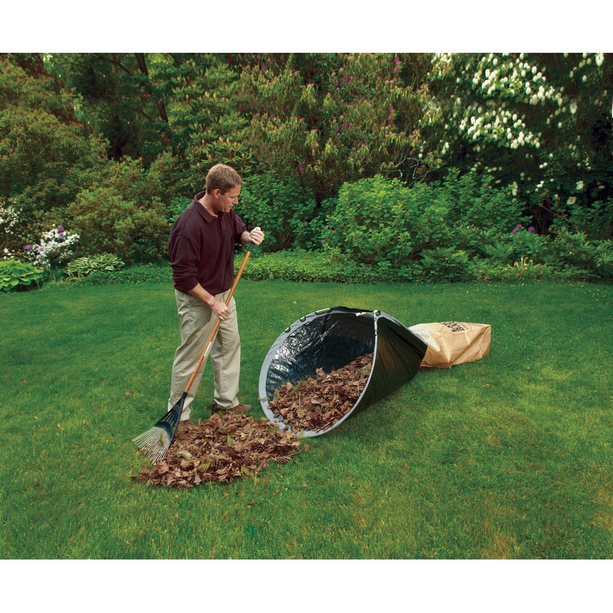 Tấm Xếp Gom Gọn Lá Khô, Rác nhanh PolyProPylene 150x150cm - Home and Garden