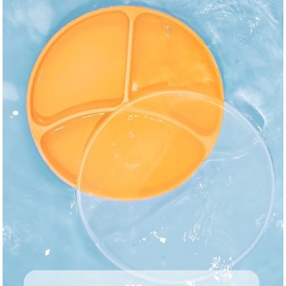 Khay silicone Bobby Doll cao cấp chống đổ cho bé ăn dặm