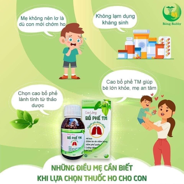 SIRO HO THẢO DƯỢC BỔ PHẾ TM ( CAO LỎNG BỔ PHẾ TM )