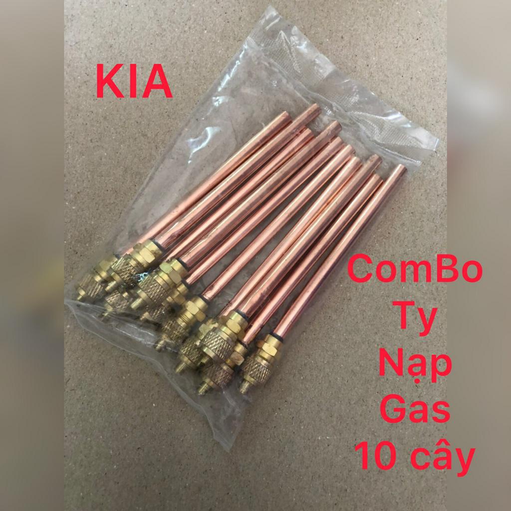 Đầu Ty nạp gas 10F , Com bo 10 Cây [Giá hủy diệt]