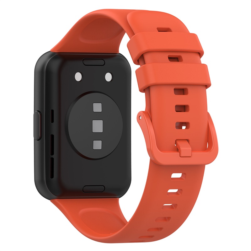 Dây Đeo Thay Thế Chất Liệu Silicon Màu Trơn Cho Huawei Watch FIT 2 Huawei Watch FIT2