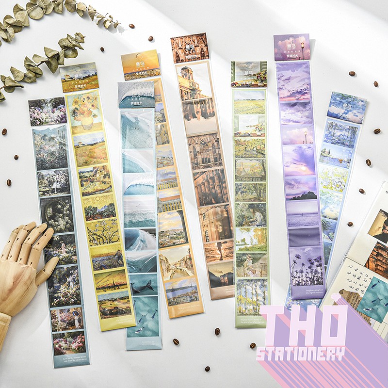 Sticker vintage ảnh phong cảnh retro aesthetic hình dán decor trang trí sổ  planner bullet journal dụng cụ dán Photograph | Shopee Việt Nam