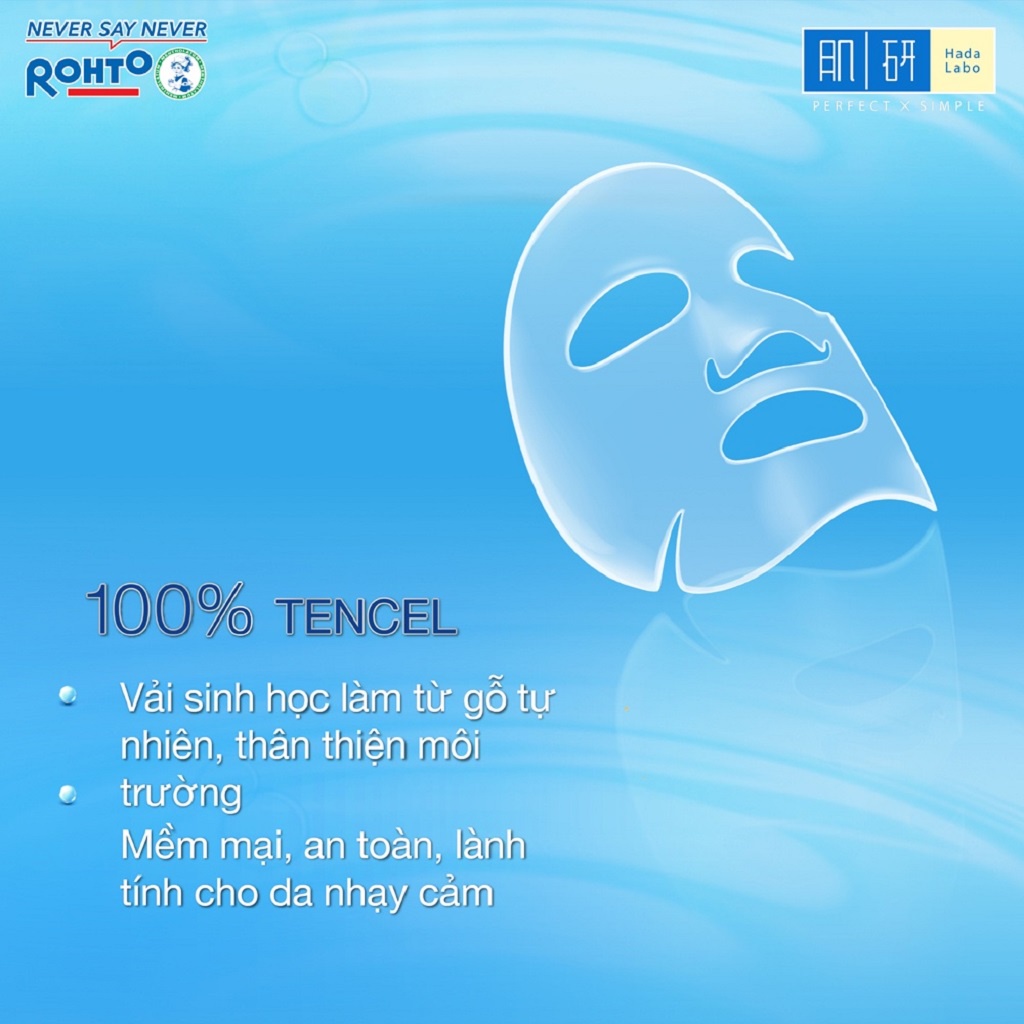 Mặt Nạ Tinh Chất Dưỡng Ẩm Cao Cấp Hada Labo Premium Hydrating Serum Mask 23g