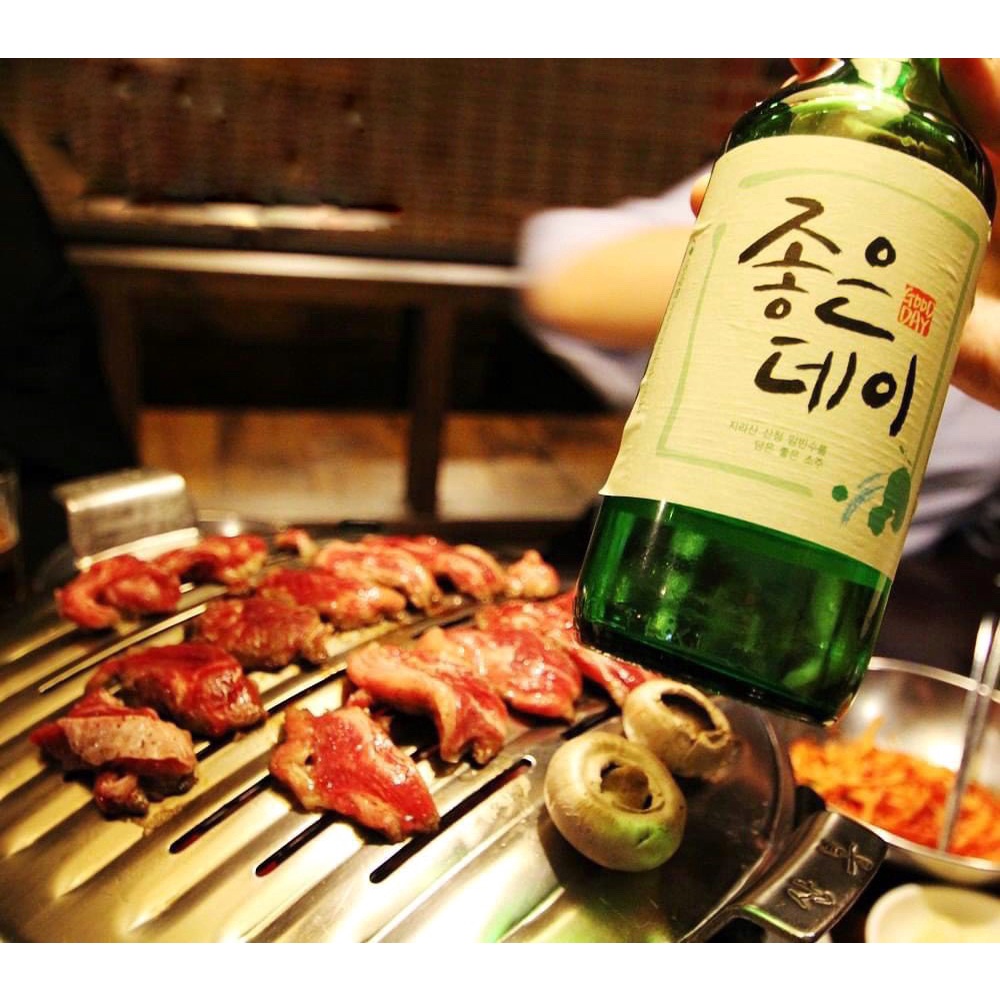 Soju Hàn Quốc vị trái cây thơm ngon, dễ uống chai 360ml - LuNa Store