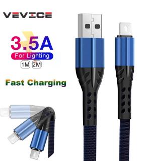 1m Leaf Shape Braided Fast Charging Cable Micro USB Type-C Lightning Data Line For Android iPhone