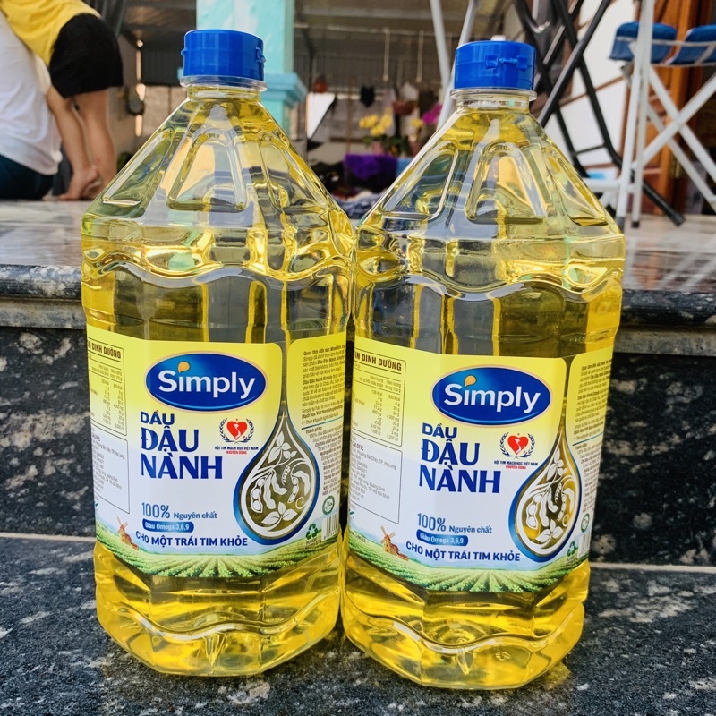 Dầu Ăn Đậu Nành Simply 2 Lít .