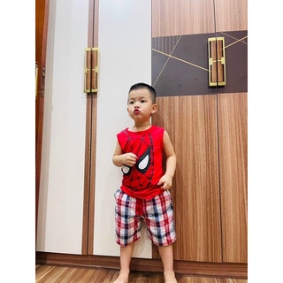 Combo Ba lỗ bé trai quần kaki