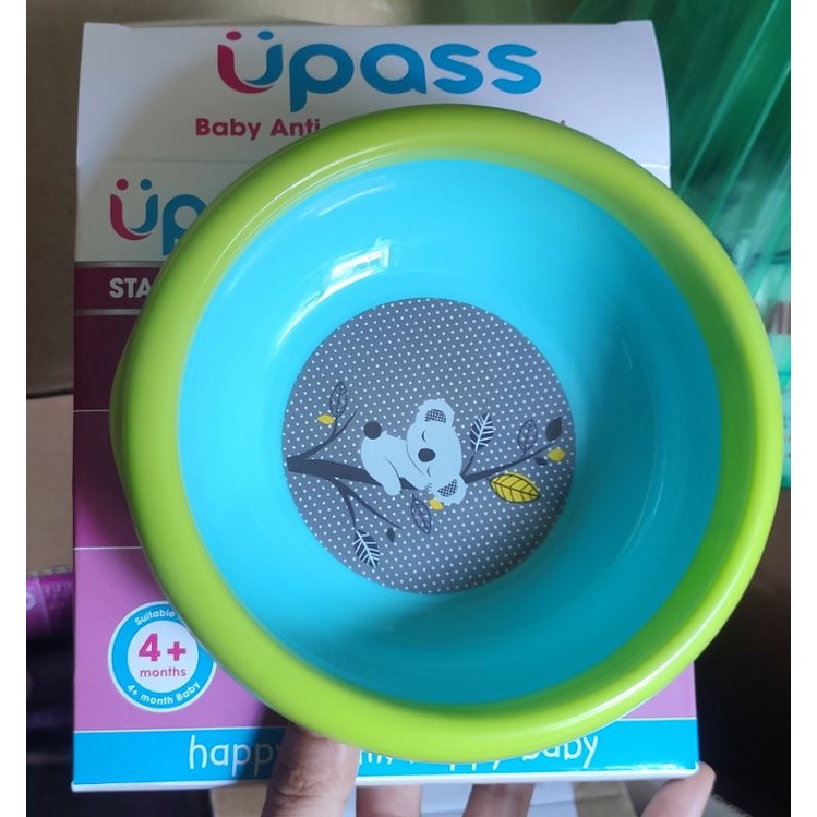 Bát ăn dặm UPASS có đế lót cao su chống trượt không BPA / UP5001N