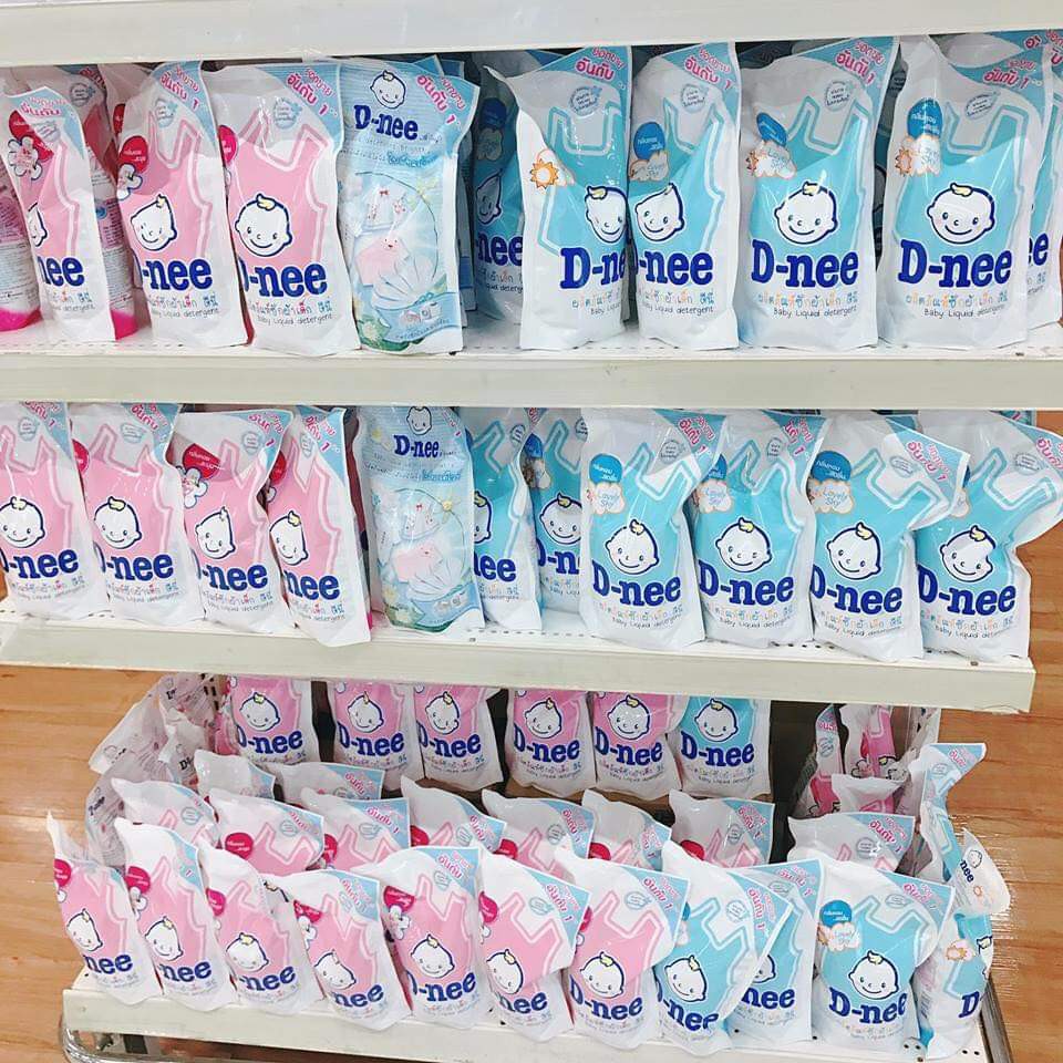 Nước Giặt Dnee Nội Địa Thái Lan Cho Bé Sơ Sinh (Túi 600ml) - Hương Thơm Bền Lâu