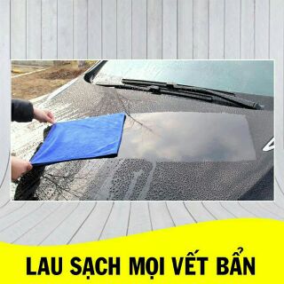 2 Khăn lau đa năng Microfiber 30*70 siêu dày