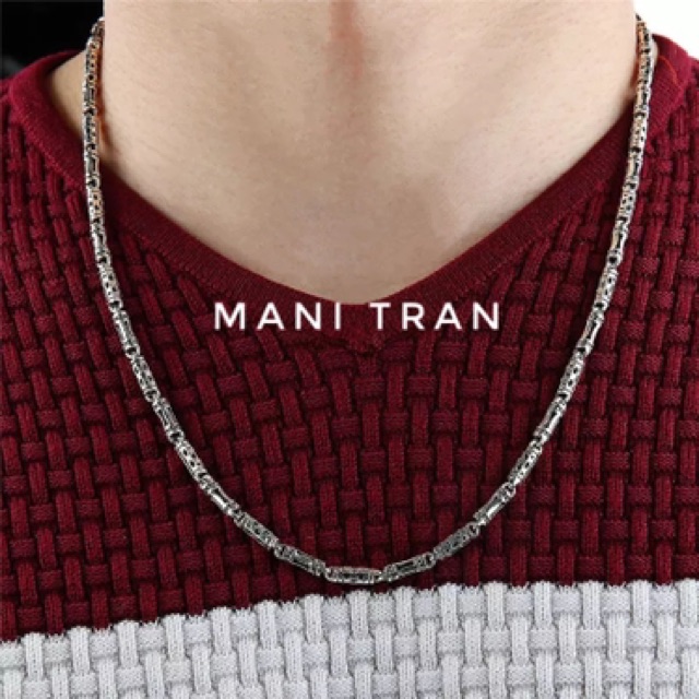 DÂY CHUYỀN KHÚC BẠC THÁI TRANG NHÃ