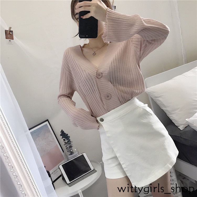 Chân Váy Chữ A Lưng Cao Thời Trang Nữ Tính