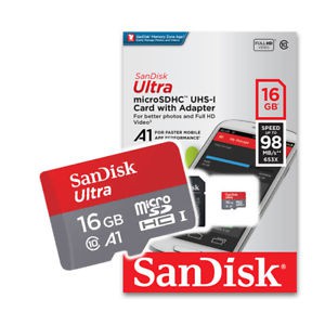 Thẻ nhớ Sandisk 16GB class 10 chính hãng