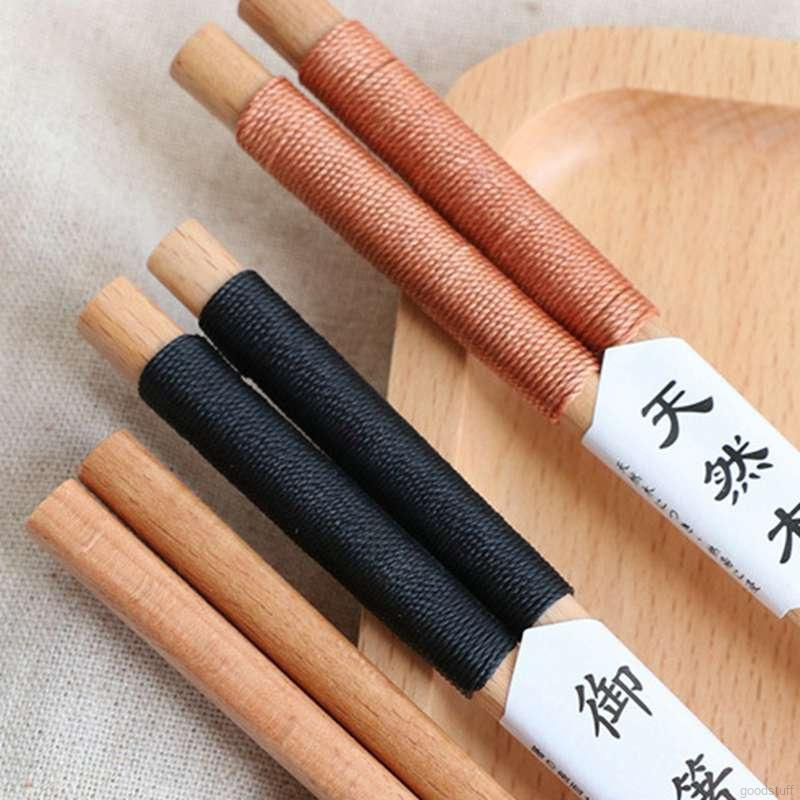 1 Đôi Đũa Ăn Bằng Sợi Sáp Ong Dành Cho Người Lớn