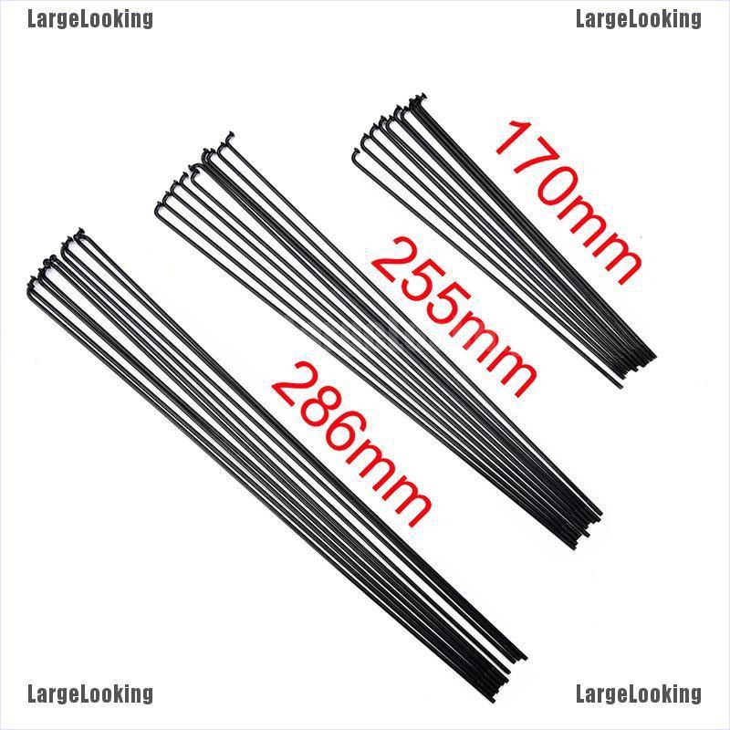 Set 10 Căm Xe Đạp 14g + Đầu Nối 12mm 170~286mm