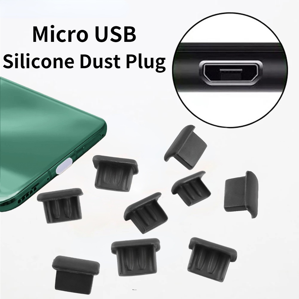 1 Nút Silicone Chống Bụi Cho Cổng Sạc Micro USB