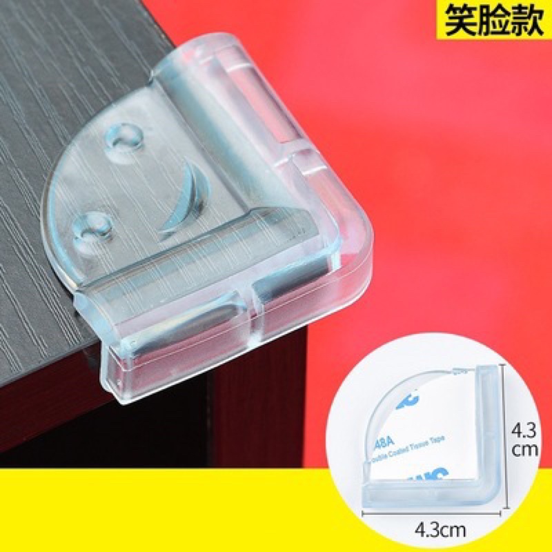 Miếng Bọc Cạnh Bàn Hình Cầu Trong Suốt Chống Va Chạm an toàn cho trẻ nhỏ