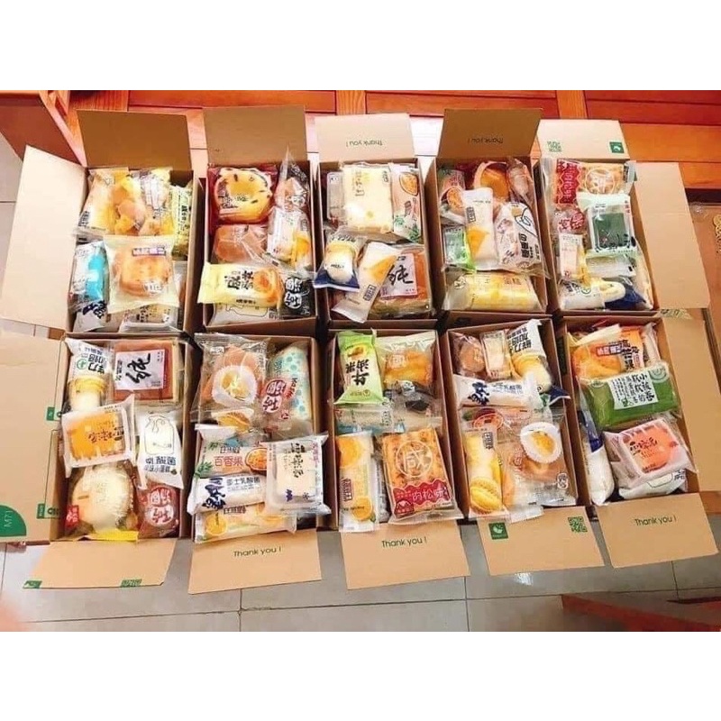 Bánh Mix vị ( 1 thùng /500gr 15-20c tuỳ từng loại bánh to nhỏ nên số lương cái sẽ khách nhau)