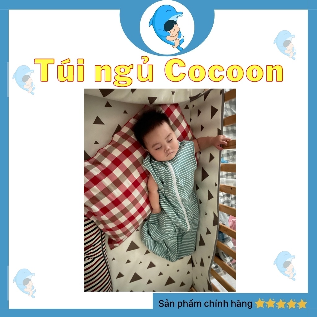 Túi ngủ cocoon an toàn cho bé giúp duy trì tự ngủ - ảnh sản phẩm 7