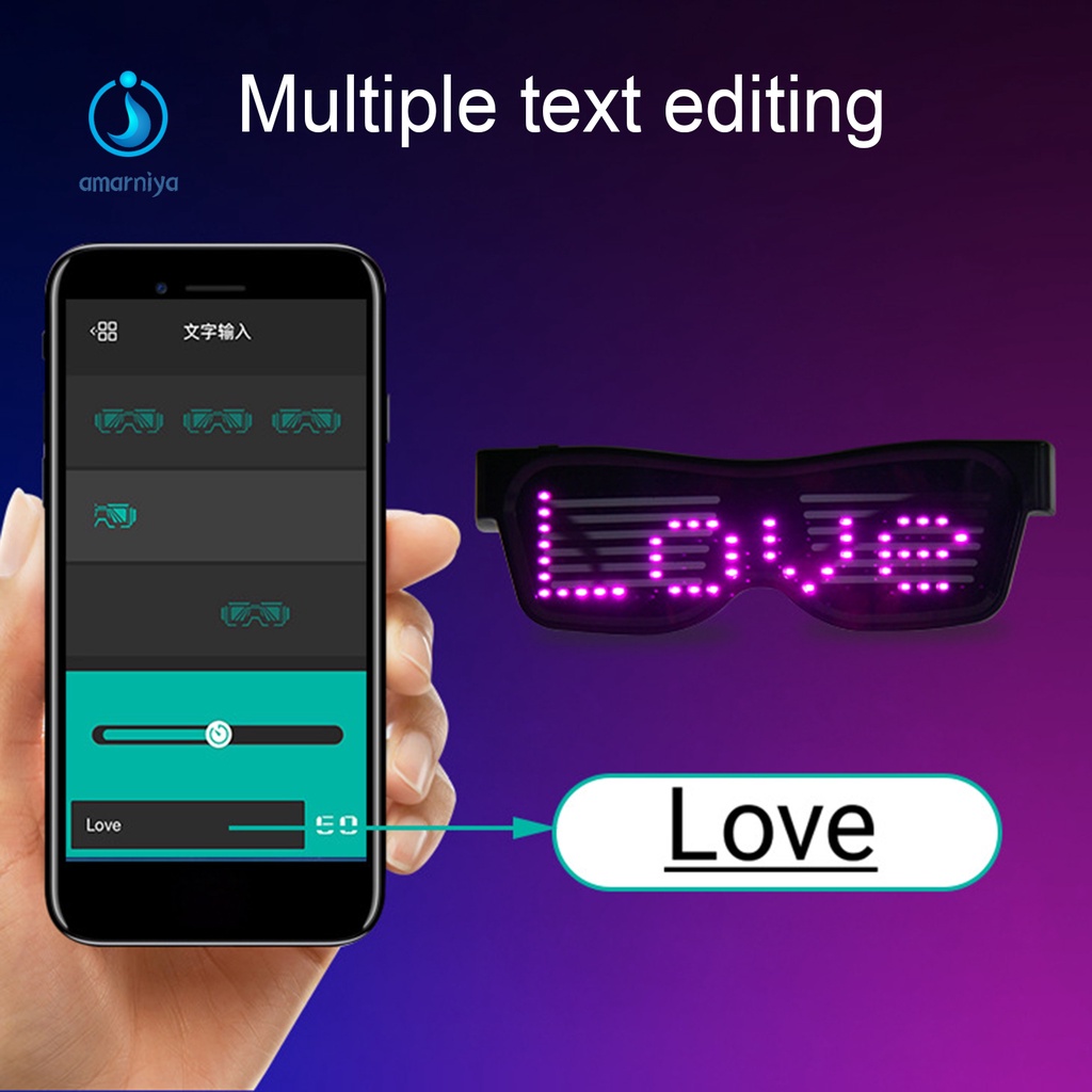 Mắt kính bluetooth có đèn LED làm quà tặng sinh nhật độc đáo