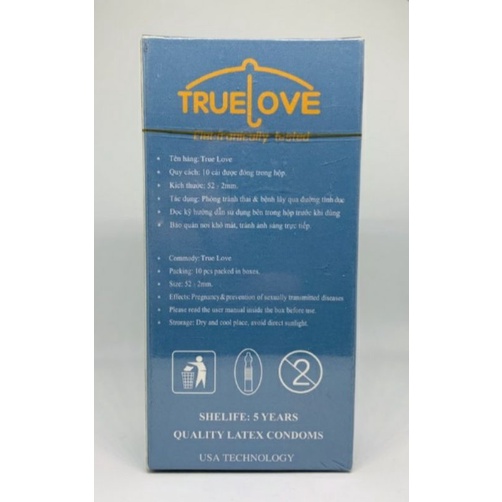 ✅ BAO CAO SU TRUE LOVE HỘP 10 CÁI