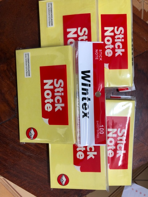 Stick note - Giấy nhớ Wintex