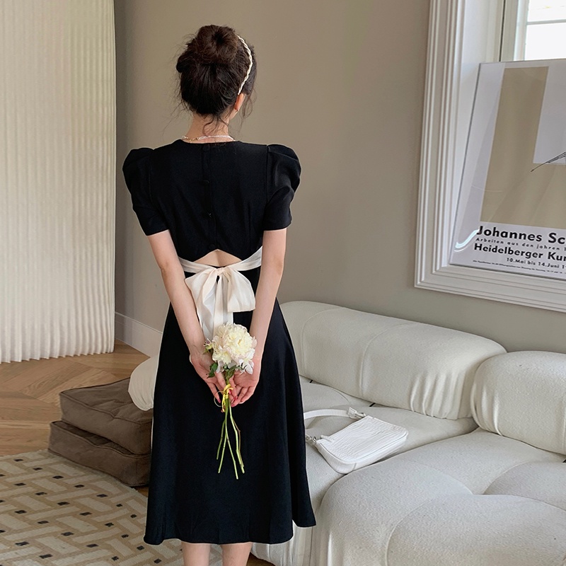 Đầm Đen Cỡ Lớn Thời Trang Mùa Hè 53150 53150