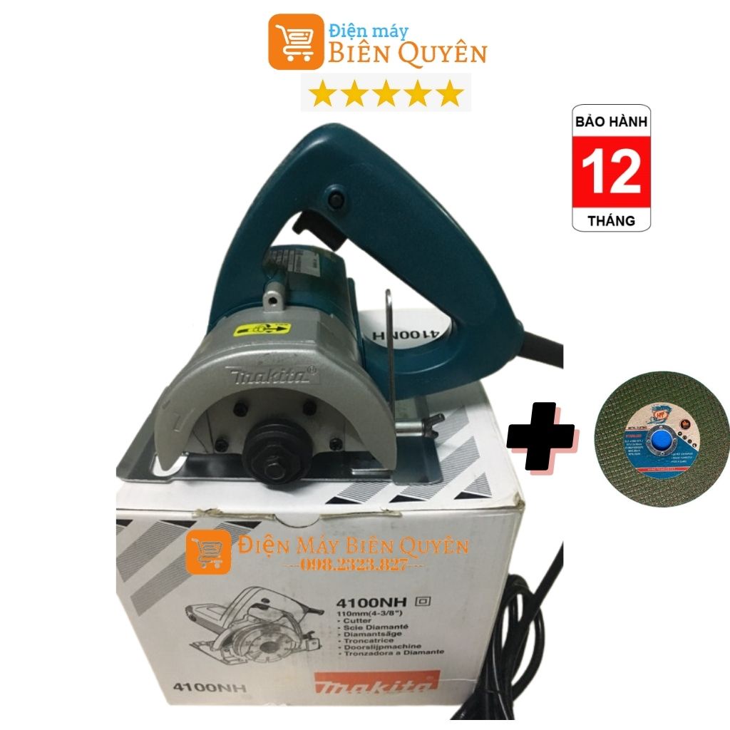 Máy Cắt Gạch MAKITAA 4100NH Công Xuất 1200W, Lõi Đồng Hàng Loại 1 Bảo Hành 6 Tháng