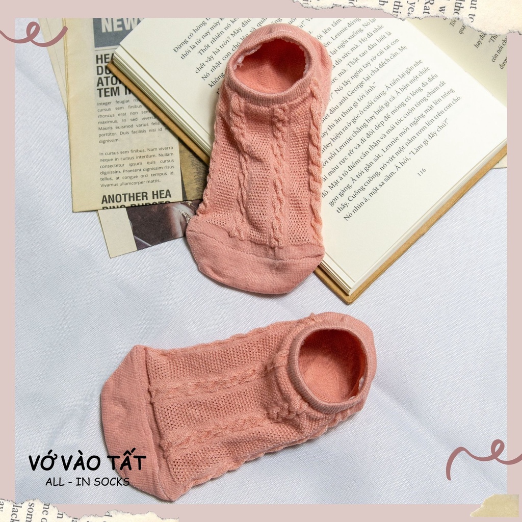 TẤT VỚ NỮ LƯỜI KHÔNG CỔ VẶN THỪNG