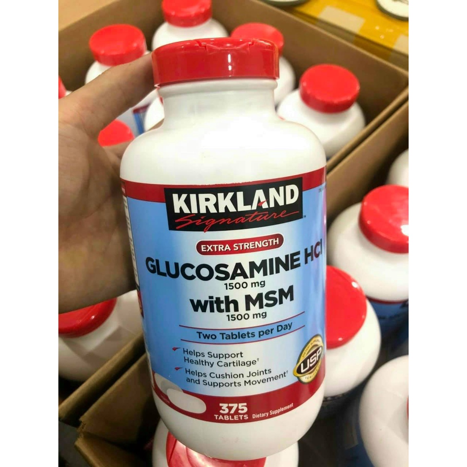 Viên Uống Glucosamin Kirkland Hỗ Trợ Phục Hồi Và Tái Tạo Sụn Khớp