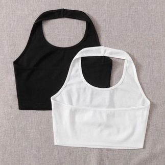 Áo ba lỗ, áo hai dây, áo chòng cổ, sét áo croptop hot SAN31