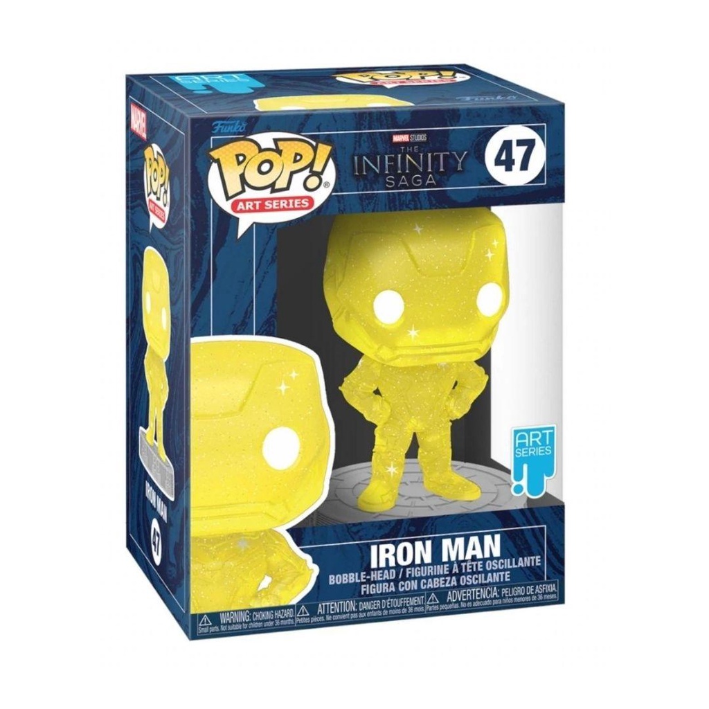 Mô hình Marvel Iron Man 10cm 47 Infinity Saga Artist Series Funko Pop Mô hình tĩnh Nhựa PVC CHÍNH HÃNG MỸ MVFKP16